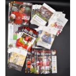 1990s-2000s Large collection of Manchester United European Cup & Champions League football