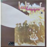 Vinyl - Led Zeppelin - Led Zeppelin II, 1969, green tinged spine, wrecked miscredit, ex/nm