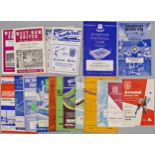 Collection of Manchester United 1960s away football programmes to include West Ham United 1960,
