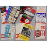 Manchester United FA Cup programmes 1965-1970 to include 65/66 Derby County away, Rotherham United