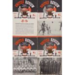 Manchester United European home games 1956/57 v Anderlecht, Burrusia Dortmond, Athletic Bilboa, Real