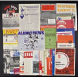 Collection of vintage Manchester United football programmes 1951/52 Tottenham Hotspur away, 1958/