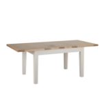 Cotswold Collection Dining Table with 2 Extensions, H 770mm W 915mm L 1350mm Extending to 2036mm