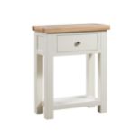 Cotswold Collection 1 Drawer Console Table, H 750mm W 600mm D 300mm