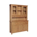 Cotswold Collection Oak Dresser, H 2000mm W 1370mm D 320mm