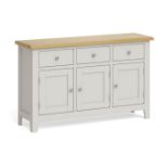 Cotswold Collection 3 Door 3 Drawer Sideboard, H 800mm W 1320mm D 380mm