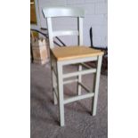 Cotswold Collection Bar Stool, H 1120mm W 450mm D 400mm Seat Height 760mm
