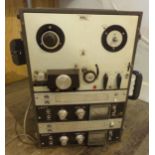 Vintage Akai M-8 reel to reel player, 53 cm high