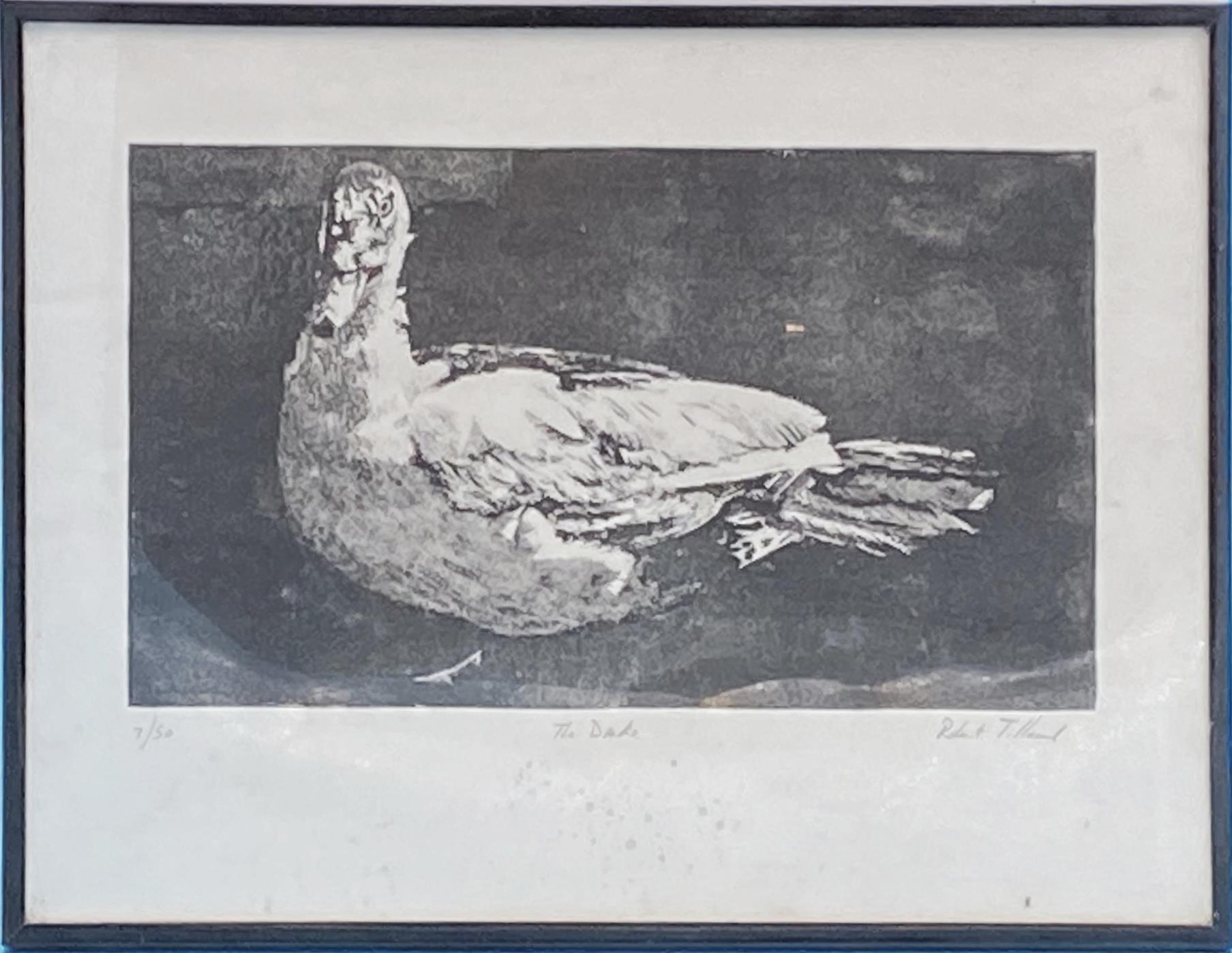 Robert Tilleard (20th century) pastel landscape and print of a duck, with three Cecil Aldin - Image 2 of 5