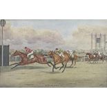 Isaac J Cullen (1881-1947) - 'The Derby 1934' & 'The Eclipse Stakes 1935', signed and dated,