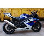 Suzuki GSXR 1000, DX06OPA, 7k mileage, v5 present, 2 previous owners