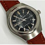 Gents Jaeger-LeCoultre Club Automatic Steel Wristwatch, 36mm head not including the crown. With back