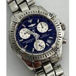 Gents Breitling Colt Chronograph A73350 Wristwatch, head measures 40mm not including crown or push