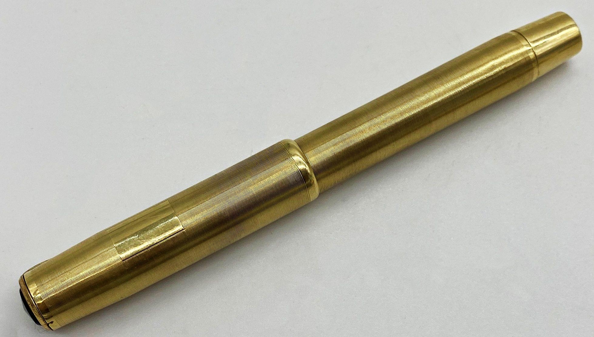 14ct Barclay fountain and ball point pen, 52g gross - Image 3 of 3