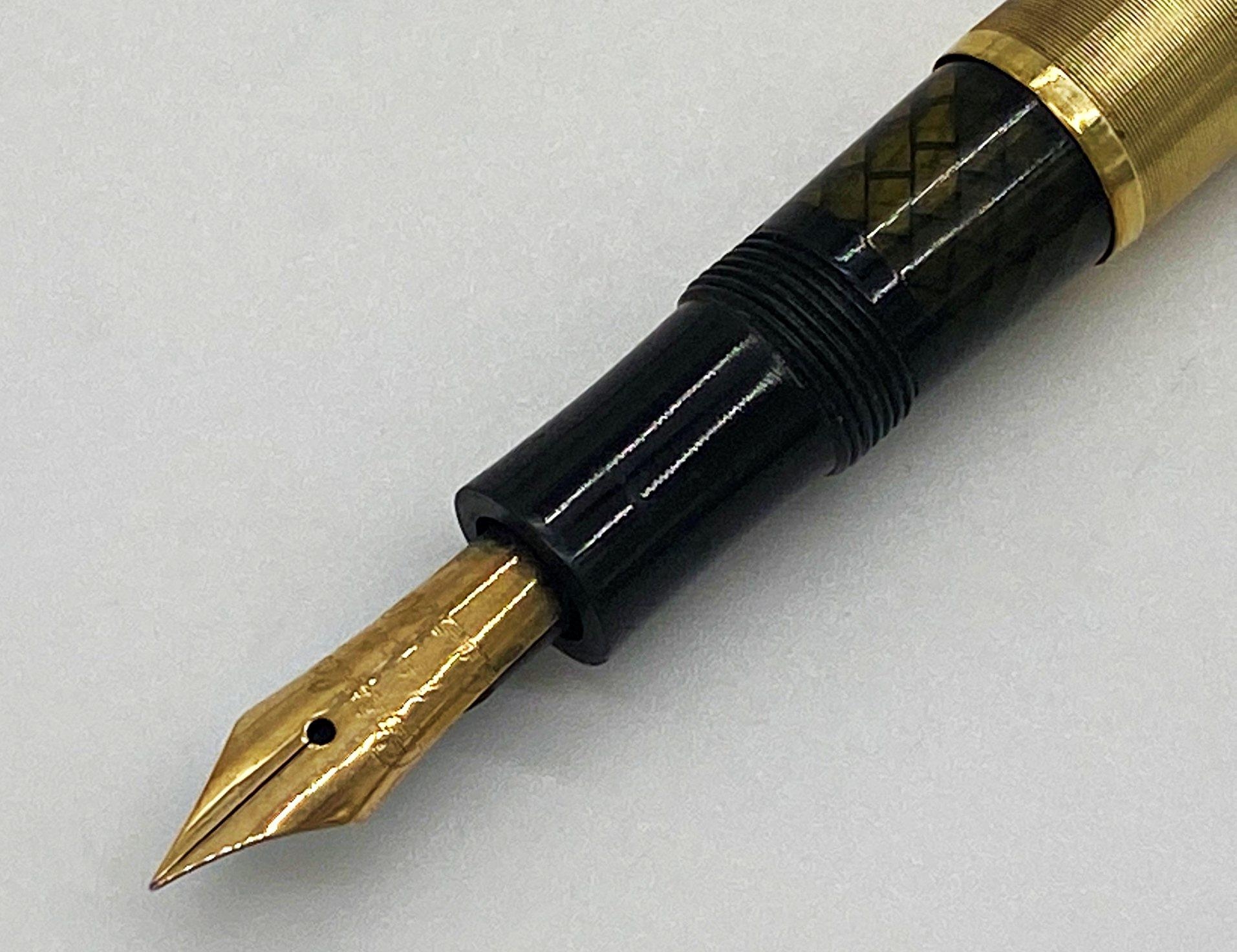 14ct Barclay fountain and ball point pen, 52g gross - Image 2 of 3