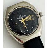 Gents Jaeger-LeCoultre Club Automatic Steel Wristwatch, 36mm head not including the crown. With gold