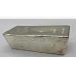 Silver - Umicore Feinsilber 999 5000g bar bullion, 16.5cm long