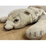 Massive Steiff polar bear, probably ex shop display, 160cm long