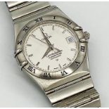 Omega Constellation Chronometer automatic stainless steel gentleman's bracelet watch, ref. 15023000,