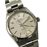Gents Rolex Oster Perpetual Air King Precision stainless steel Wrist Watch, 34mm case, steel
