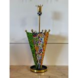 Toms Drag Umbrella Stand 4174 with a decorative golden crown as handle, 90cm high