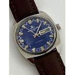 Gents Jaeger - LeCoultre Club Automatic Wristwatch, head measures 35mm not including crown. Steel