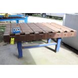 Fabrication Table with Stand, Approx. 70" x 50" x 31"H