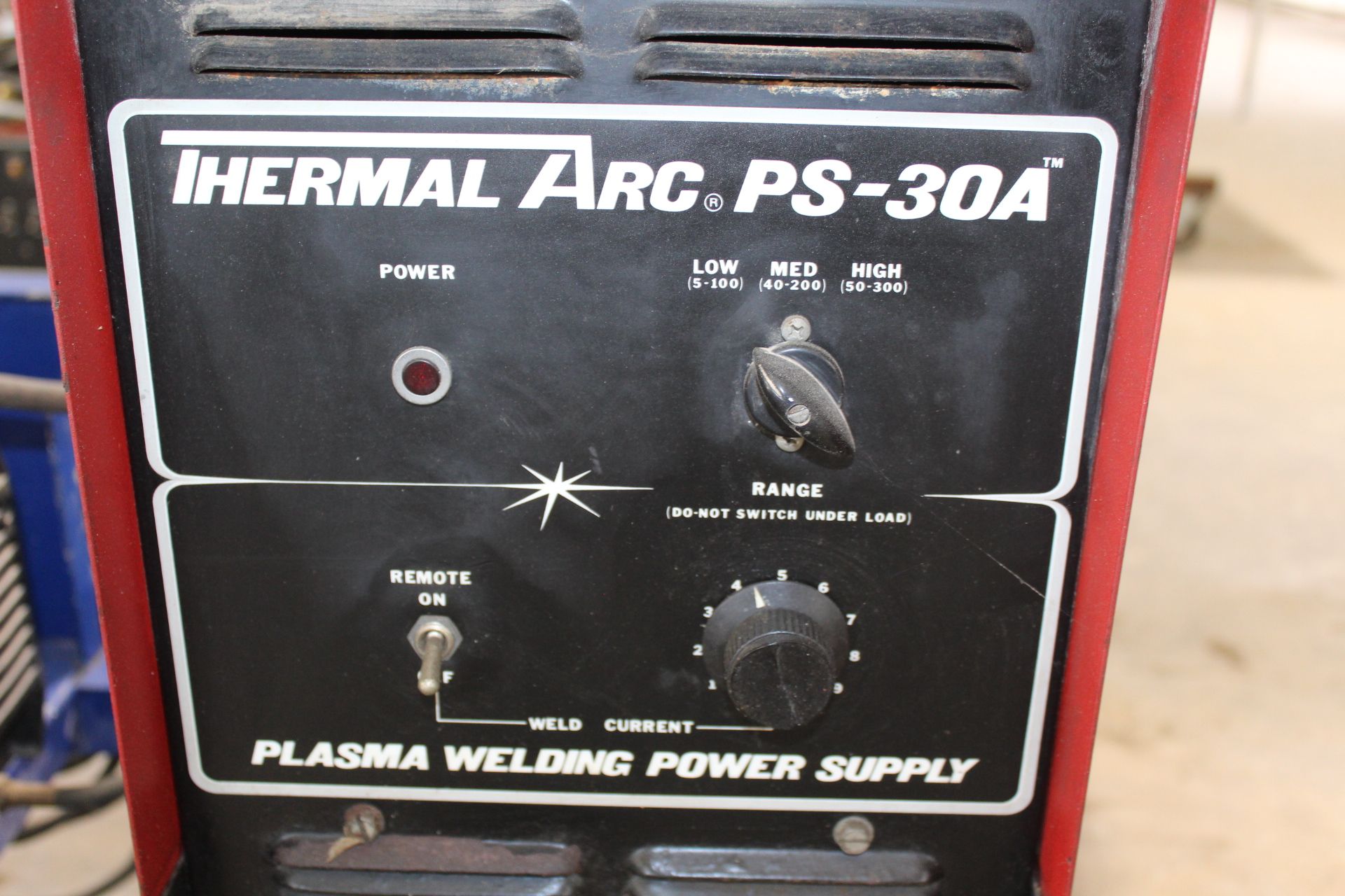 (1) Thermal Arc 160 TS Arc Master Arc Welder and (1) Thermal Arc PS-30A Plasma Welding Power Supply - Image 2 of 7