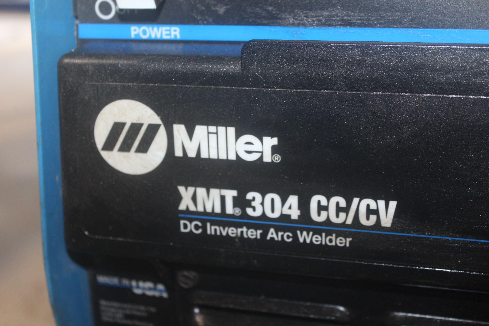 (1) Miller XMT 304 CC/CV DC Inverter Arc Welder and (1) Miller XR-A Extended Reach Wire Feeder - Image 3 of 5