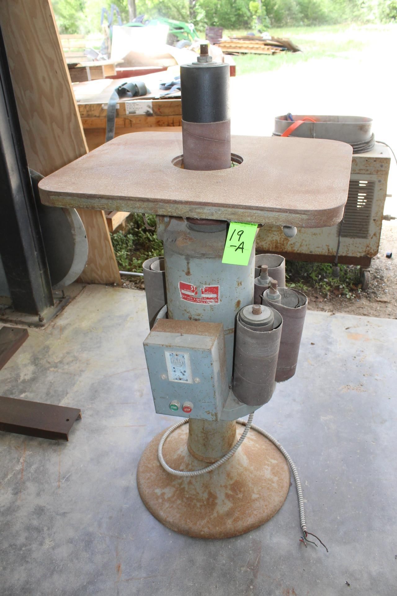 State Spindle Sander on Pedestal