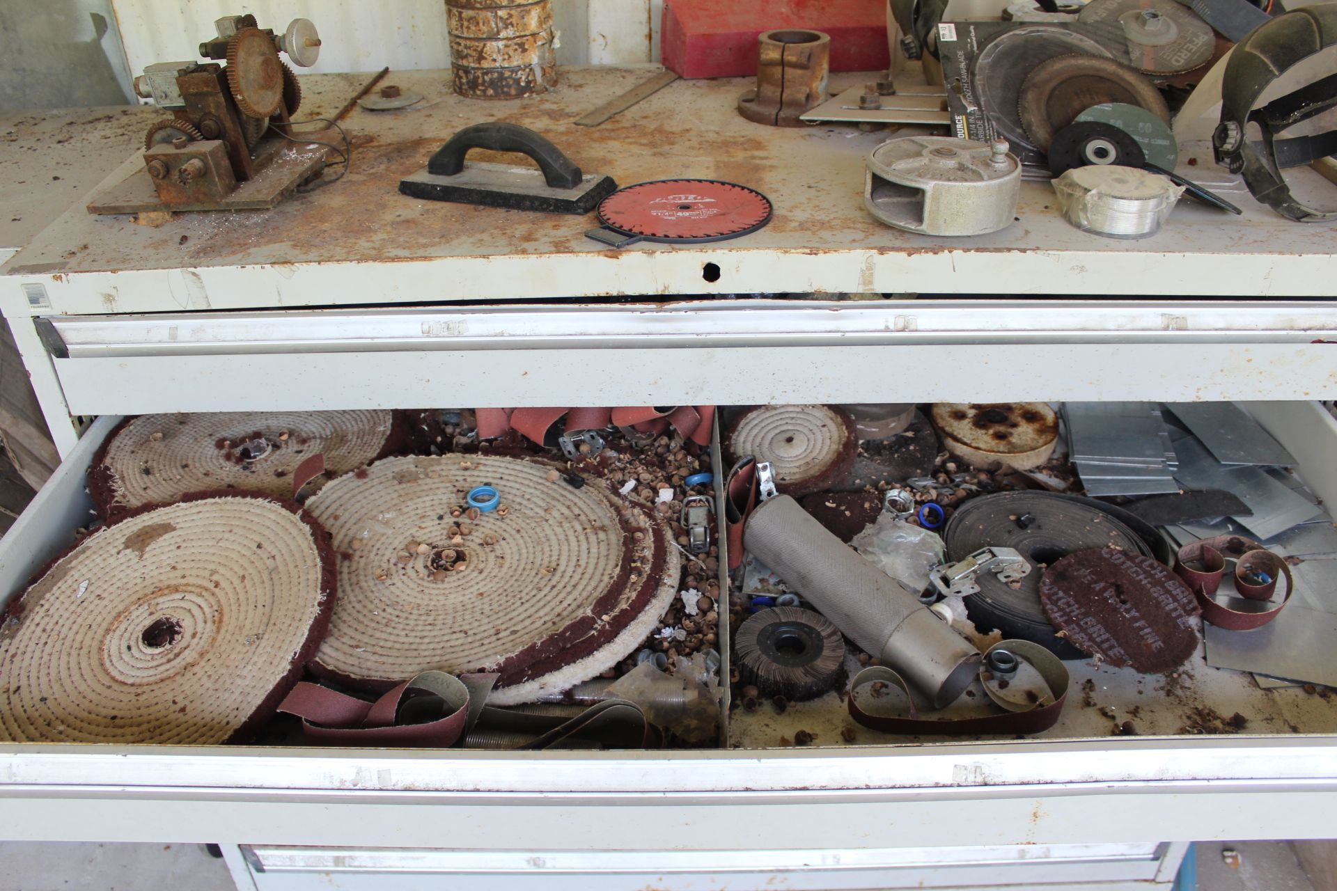 Contents of Room; Lockers, Shelving & Contents, Tool Cabinet & Contents, Assort. Tools, And More - Image 18 of 24