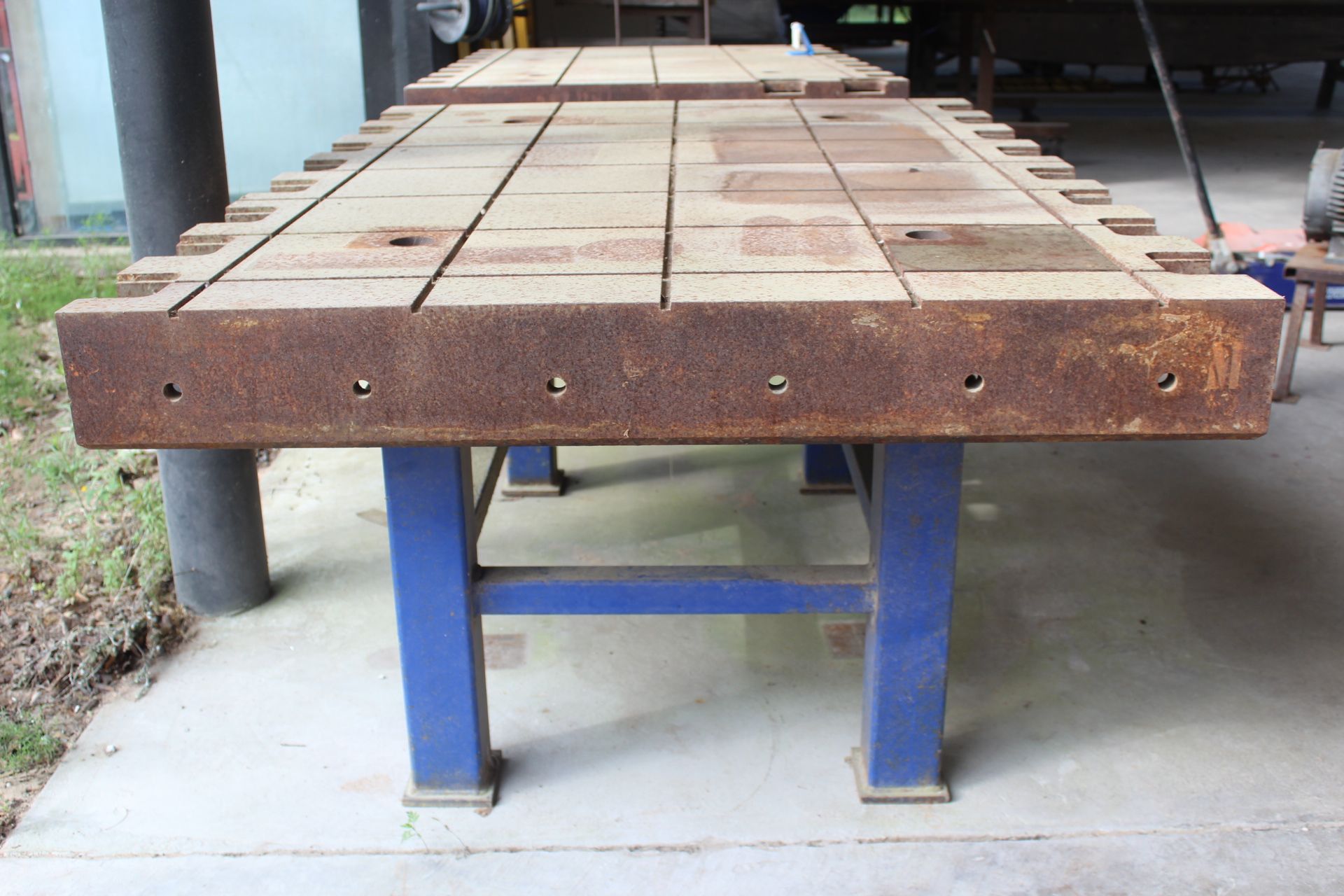 Fabrication Table with Stand, Approx. 70" x 50" x 31"H - Image 2 of 2