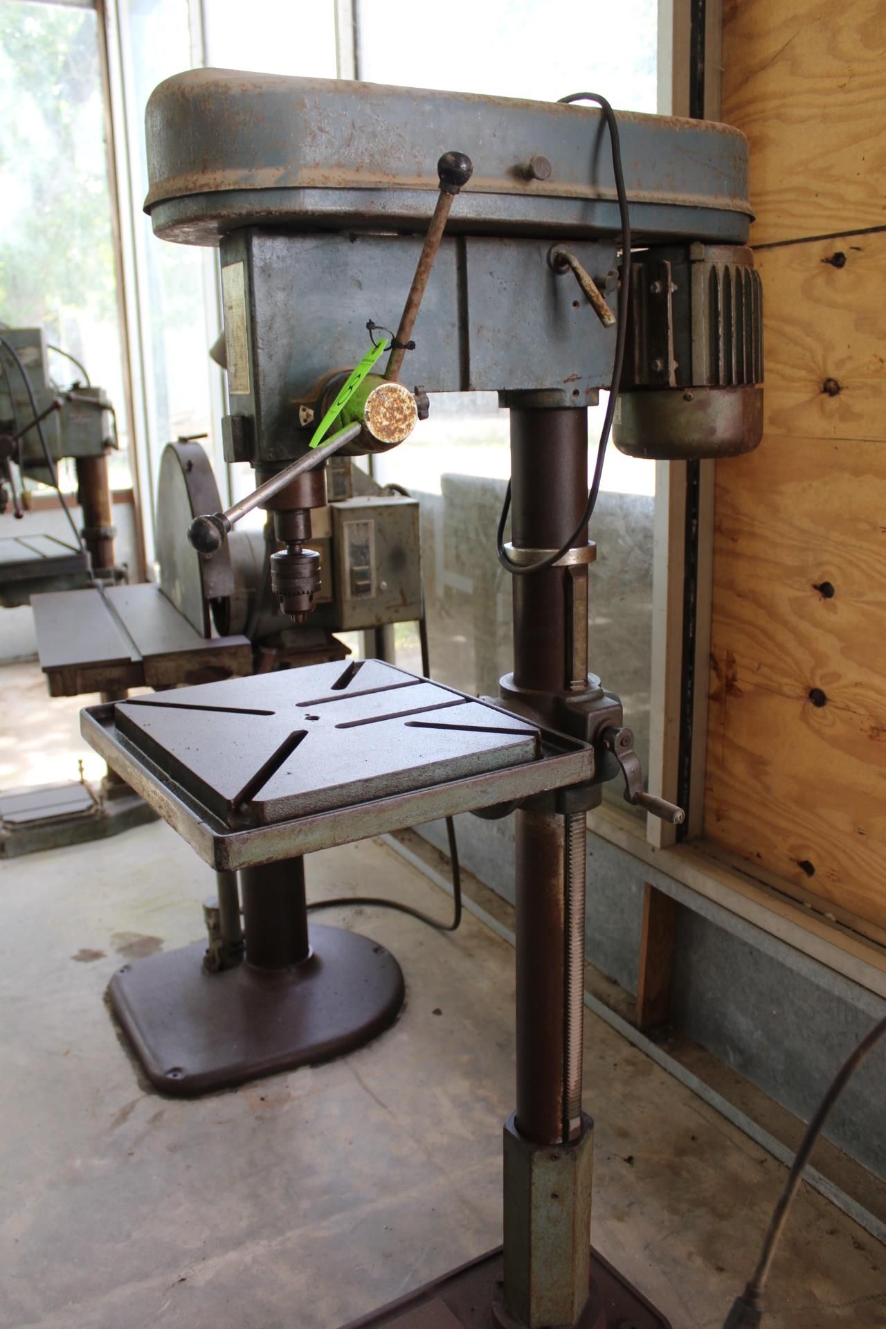 12-Speed Drill Press on Pedestal - Image 3 of 4