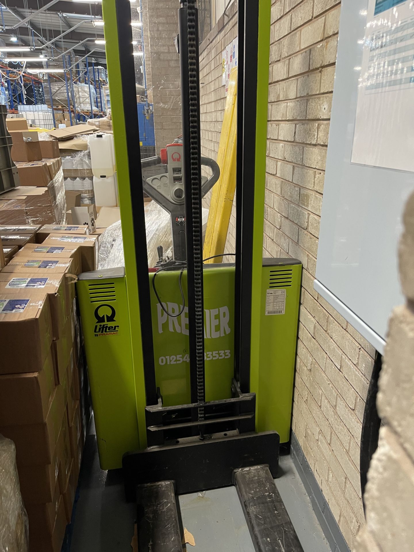 Lifter electric pallet stacker | Model: GX12/29 plus | YOM: 2013 - Image 4 of 4