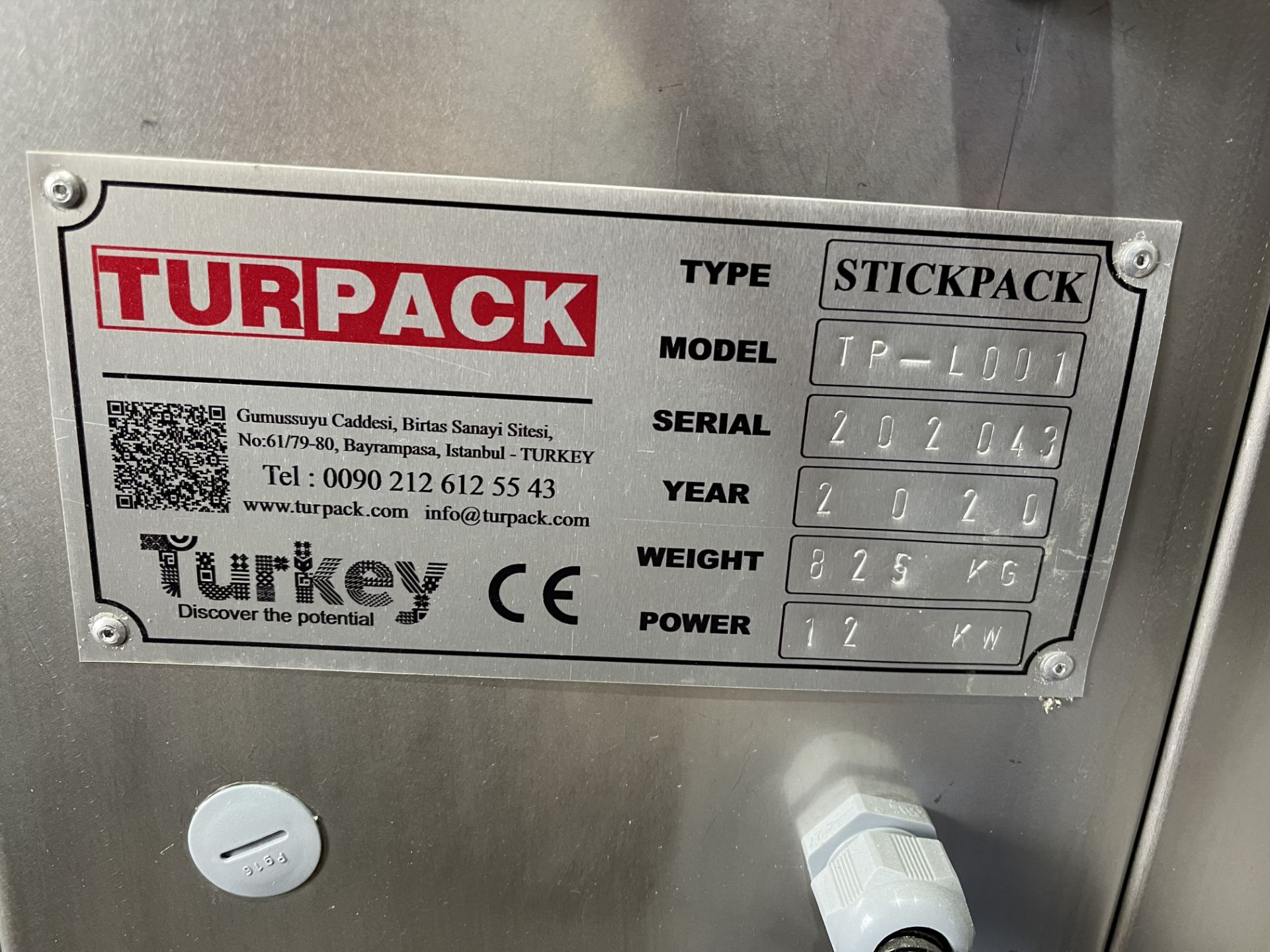 Turpack 8 lane liquid stick pack machine | TP L001 | YOM: 2020 - Image 13 of 15