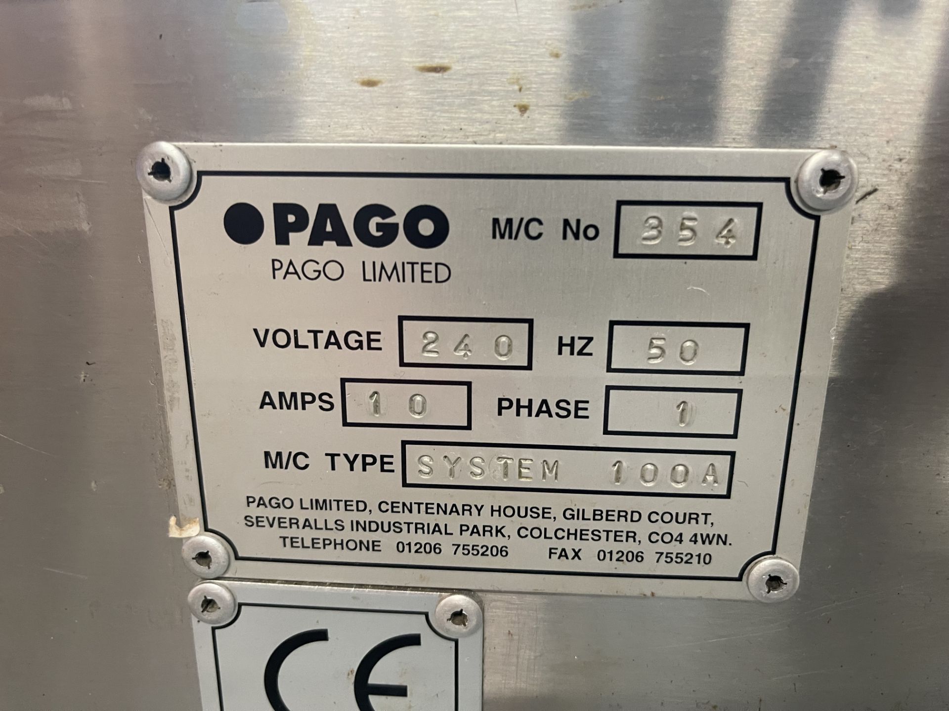 Pago labelling machine | Type: System 100A - Image 3 of 3