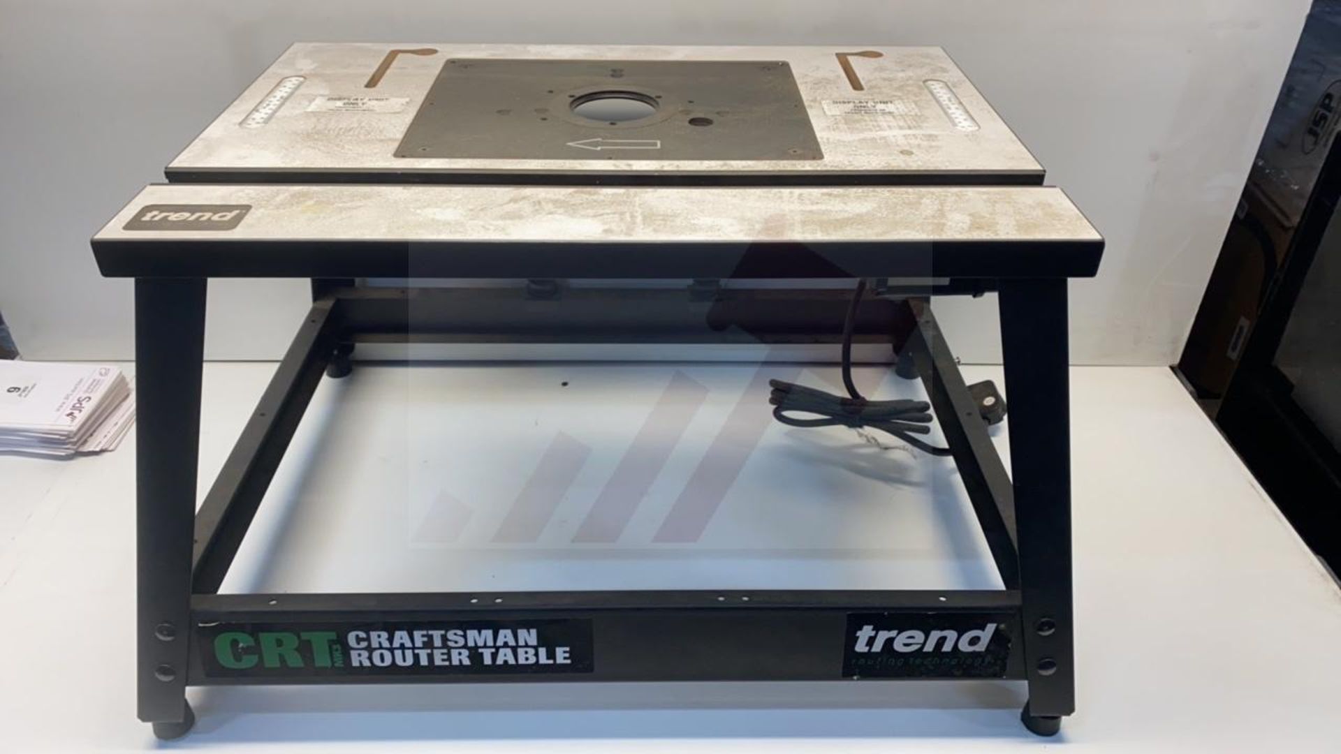 Trend CRT/MK3 240v CraftPro Router Table MK3, Base Only, Missing Parts As Seen In Photos