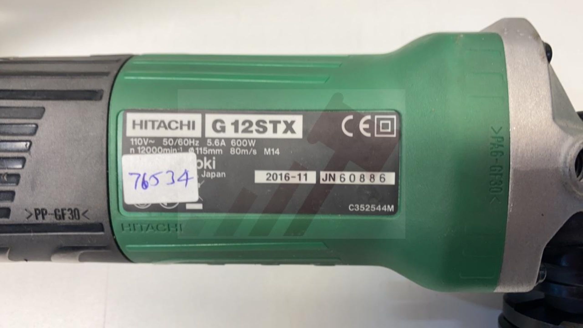 Hitachi G12STX 115mm Angle Grinder - Image 3 of 3