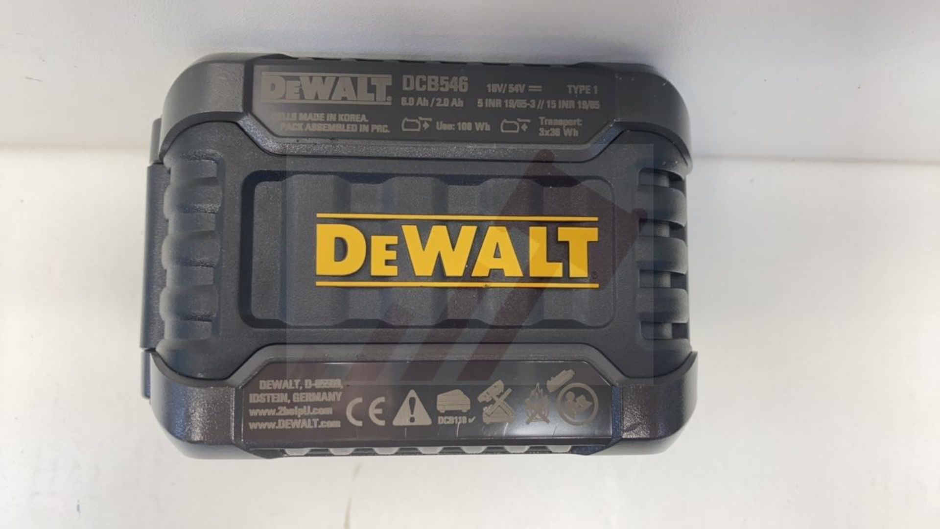 DeWalt DCB546 18v / 54v XR FLEXVOLT 6.0Ah Battery - Image 3 of 4