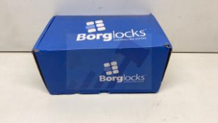 BorgLocks BL5000MK3 Series Digital Push Button Lock, Satin Stainless Steel, 60mm Backset