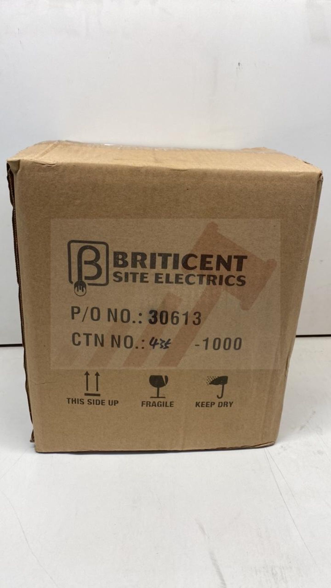 2 x Briticent Portable Site Transformer Step Down