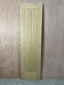 2 x Various Oak Suffolk Grid Patterned Door As Per Description