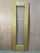 Clear Glazed Pre-Finished Oak Door W/ Lip | 1982mm x 616mm x 40mm
