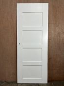 Pre-Finished White 4-Panel Door | 1956mm x 759mm x 35mm