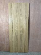 Pre-Finished Oak Door W/ Walnut Stripes | 1982mm x 762mm x 35mm