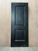 Pre-Finished Black Internal Door | 1980mm x 762mm x 35mm | Damaged