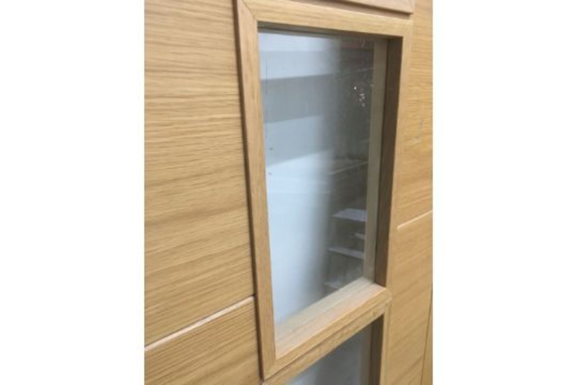 4-Port Clear Glazed Pre-Finished Wooden Door | 1982mm x 763mm x 35mm - Image 2 of 4