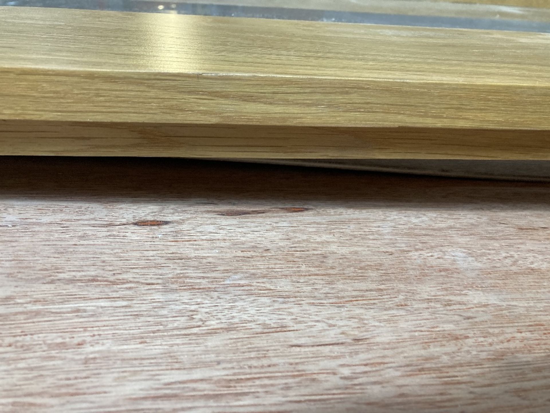 Clear Glazed Pre-Finished Oak Door W/ Lip | 1982mm x 616mm x 40mm - Image 2 of 2