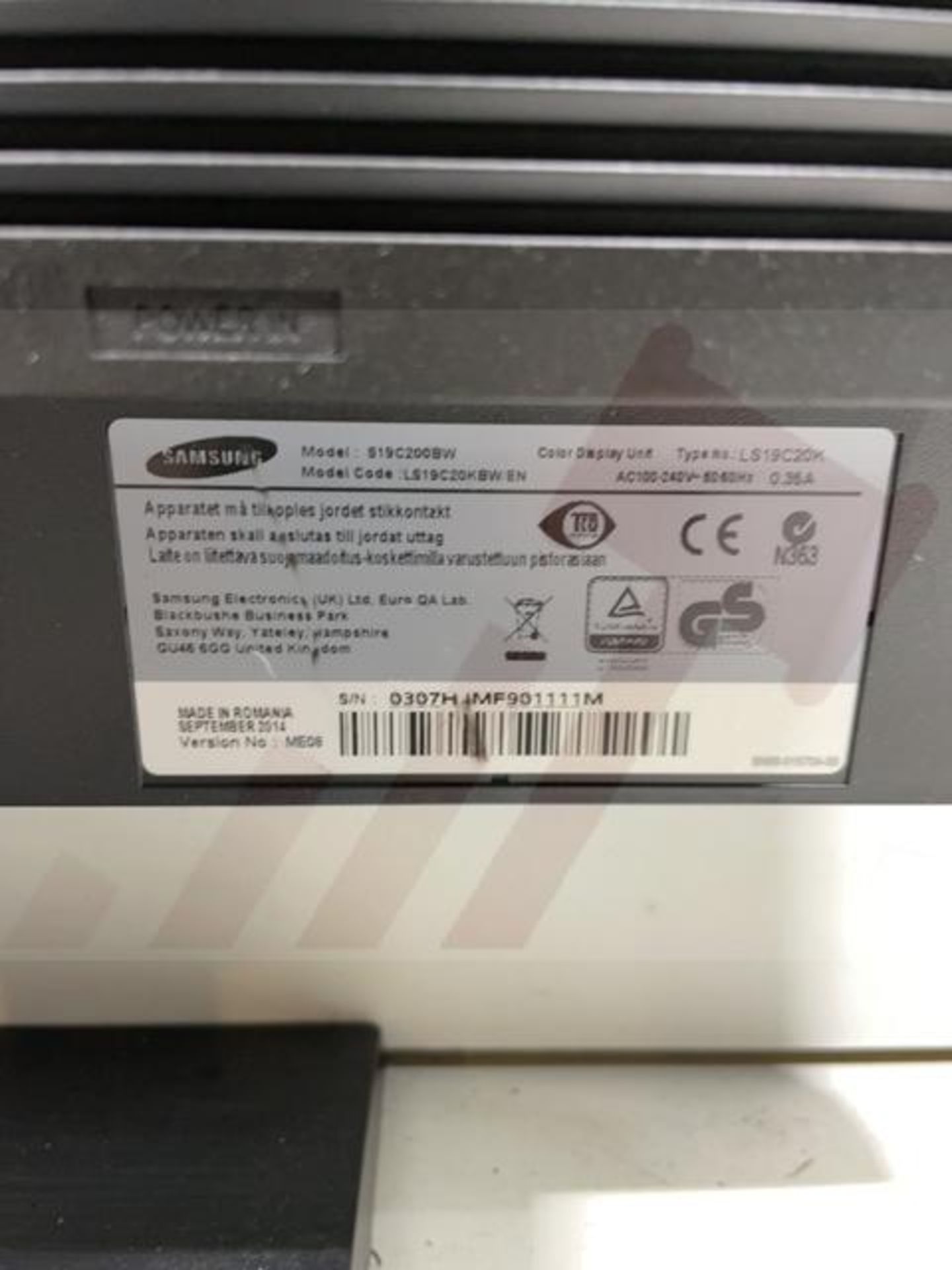 Samsung Computer Monitor | See Pictures - Image 3 of 3