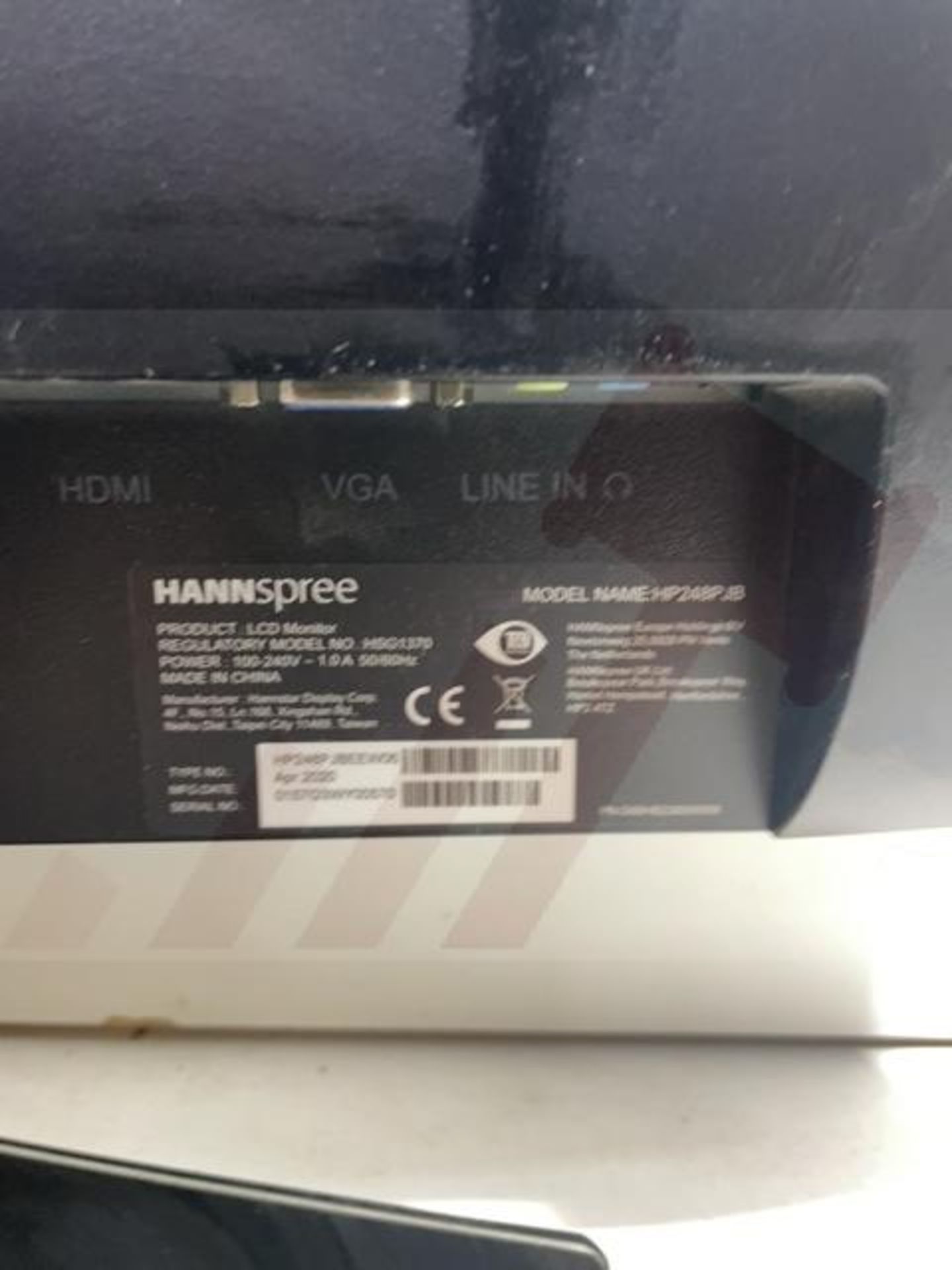 1X Hann G Computer Monitor | See Pictures - Image 3 of 3